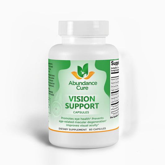 Vision Support - with Vitamin C and E , Zinc and Bilberry Powder