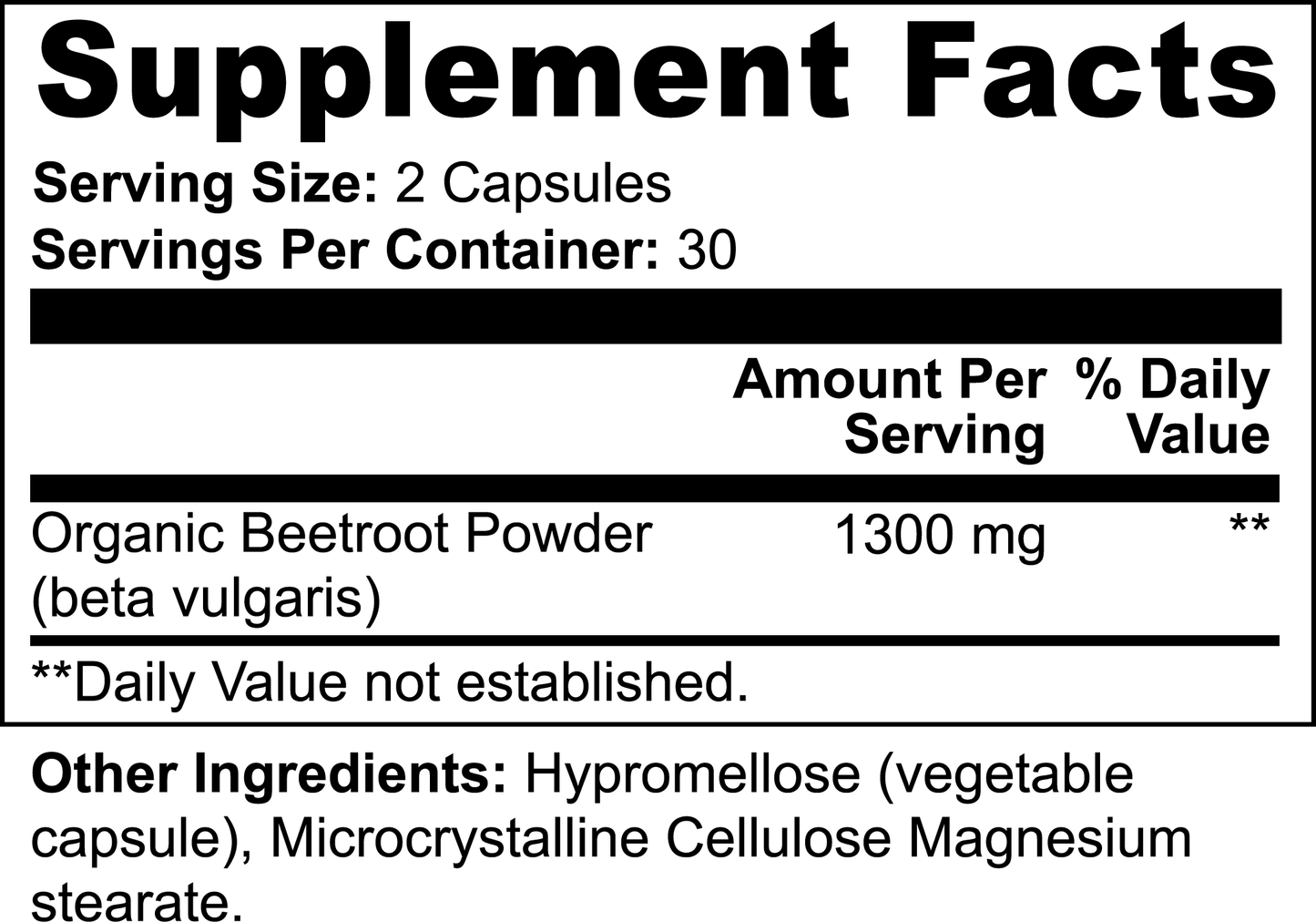 Organic Beetroot - Naturally abundant in organic nitrates